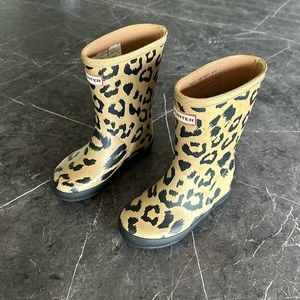 Hunter rain boots!